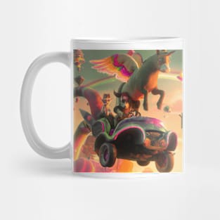 The Tale Of The Monkey And The Unicorn Mug